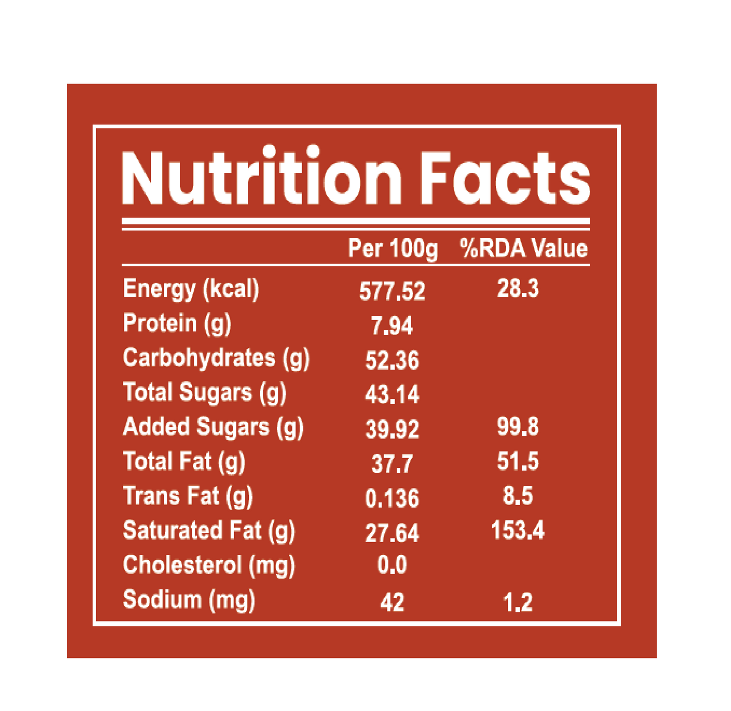 ALMOND CRANBERRY BAR 25GMS