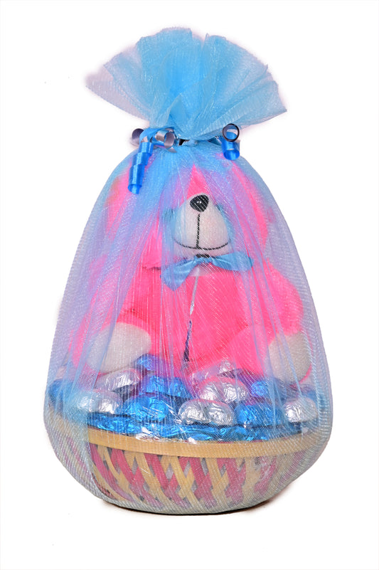 TEDDY CHOCOLATE BASKET