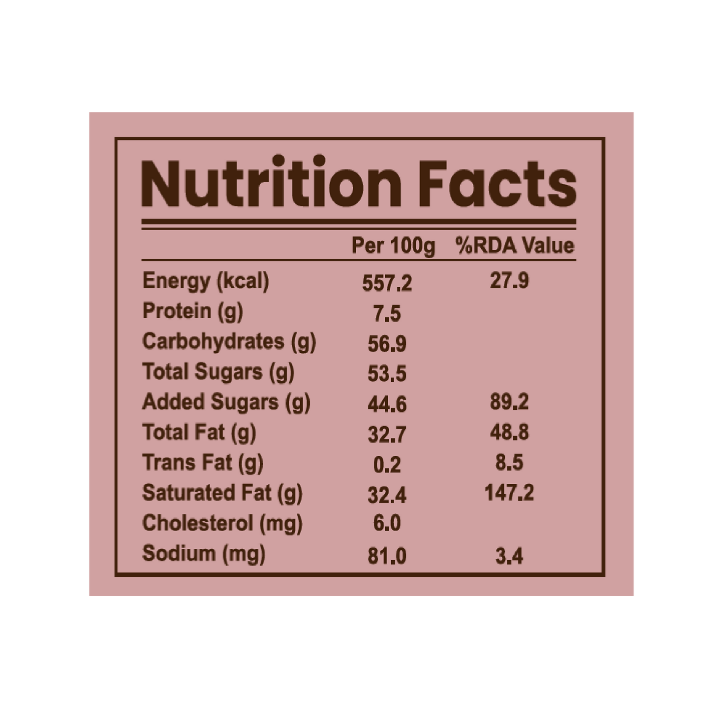 BUTTERSCOTCH BAR 25GMS