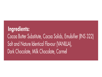 CHOCOLATE CARMEL BAR 25GMS