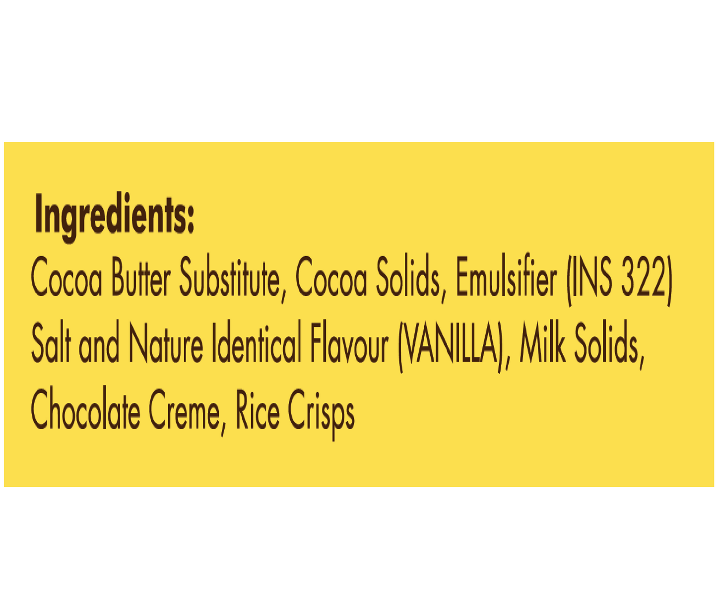 CRISPY CREME BAR 25GM