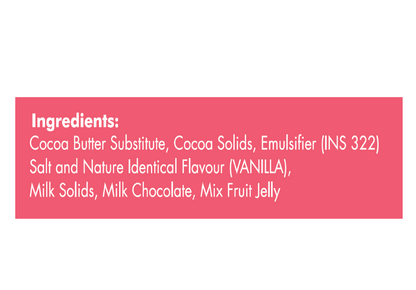 MIX FRUIT BAR 25GMS