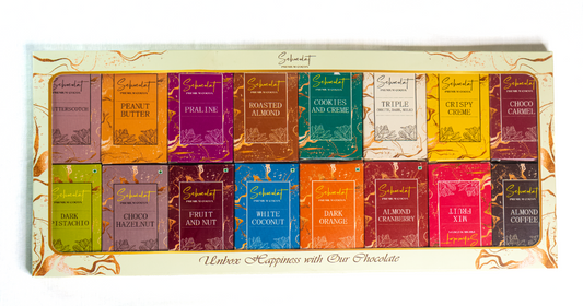 CHOCOLATE BARS PACK OF 16
