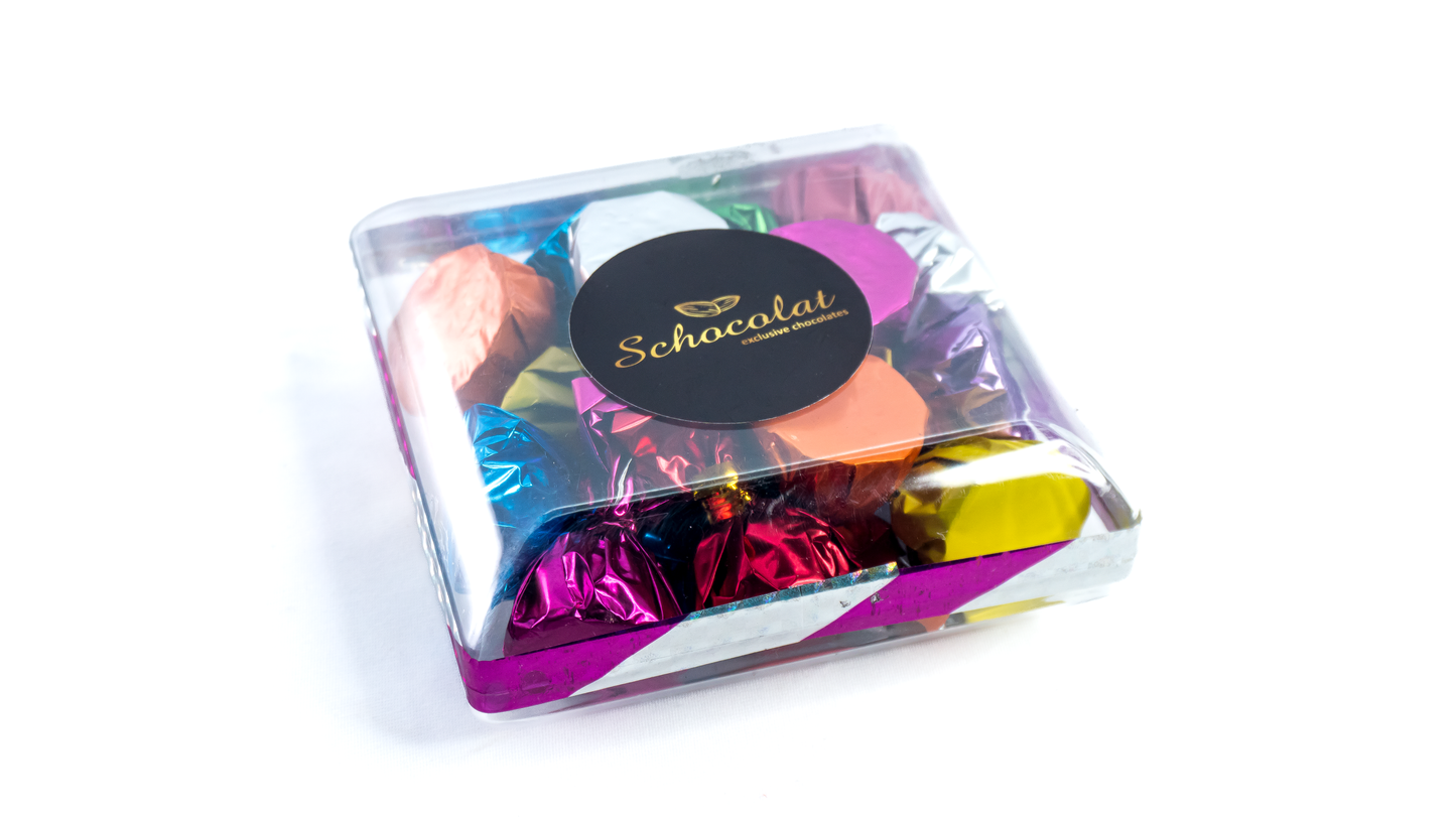 10 CHOCOLATE PVC BOX