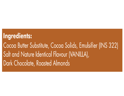 ROASTED ALMOND BAR 25GMS