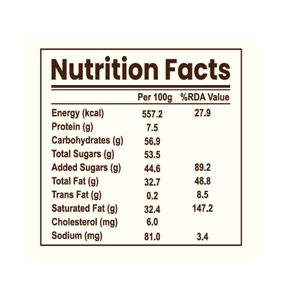TRIPLE CHOCOLATE BAR 25GM